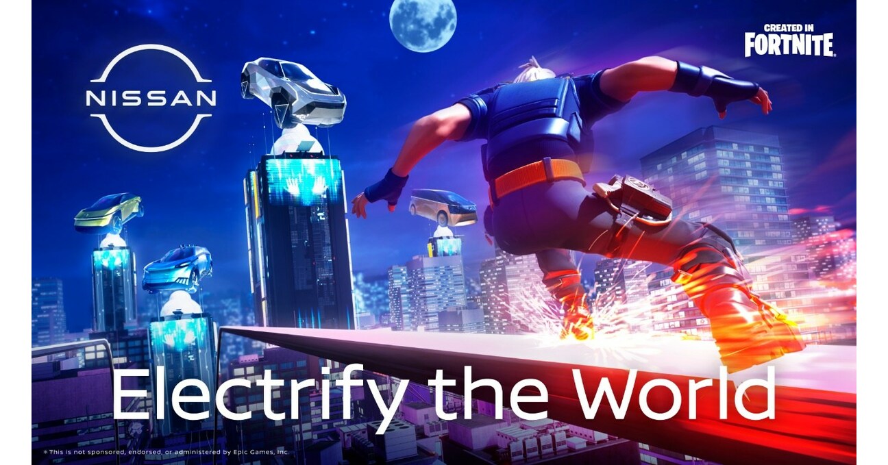 Nissan releases bespoke universe in the popular game Fortnite