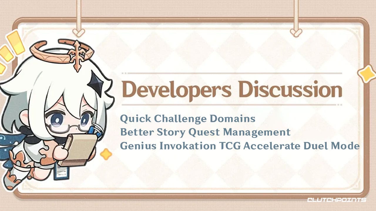 Quick Trounce Domains, Better Story Quest Management, and Faster TCG coming to Genshin Impact