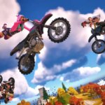 Fortnite Dirt Bike People Riding And Doing Tricks