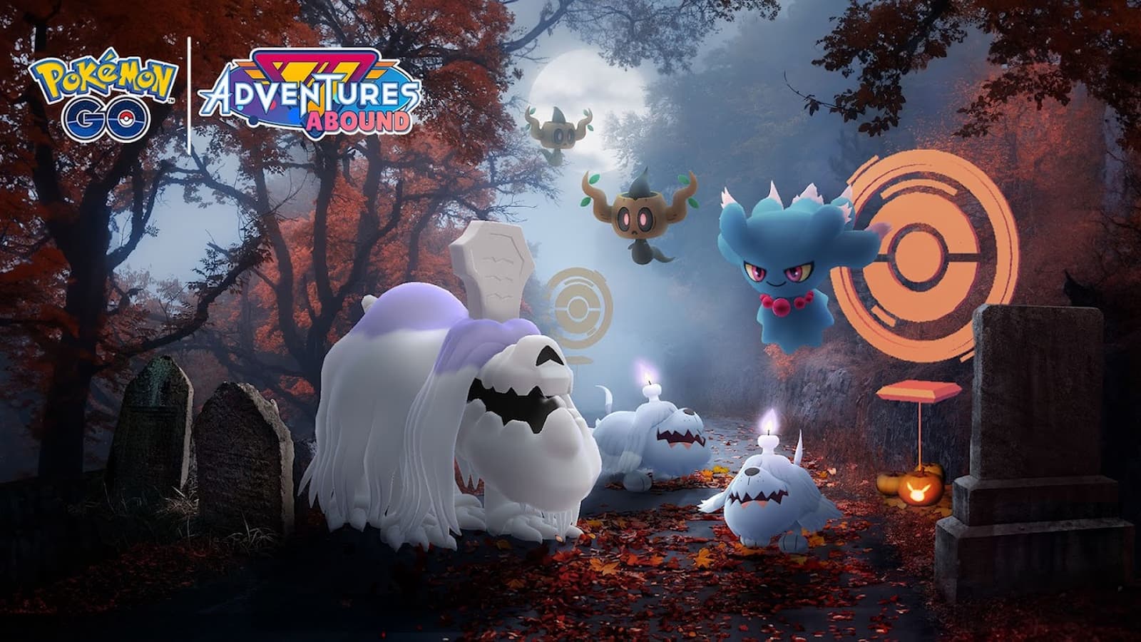 Pokemon Go Halloween Part 1 event Grevard