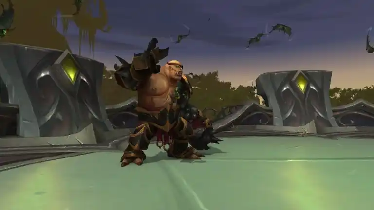 A giant mob in Black Rook Hold