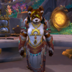 Comment changer sa clé Mythique+ dans WoW Dragonflight Lindormi NPC standing in Valdrakken in WoW