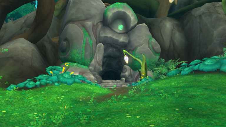 Stone entrance to Barrows of Reverie