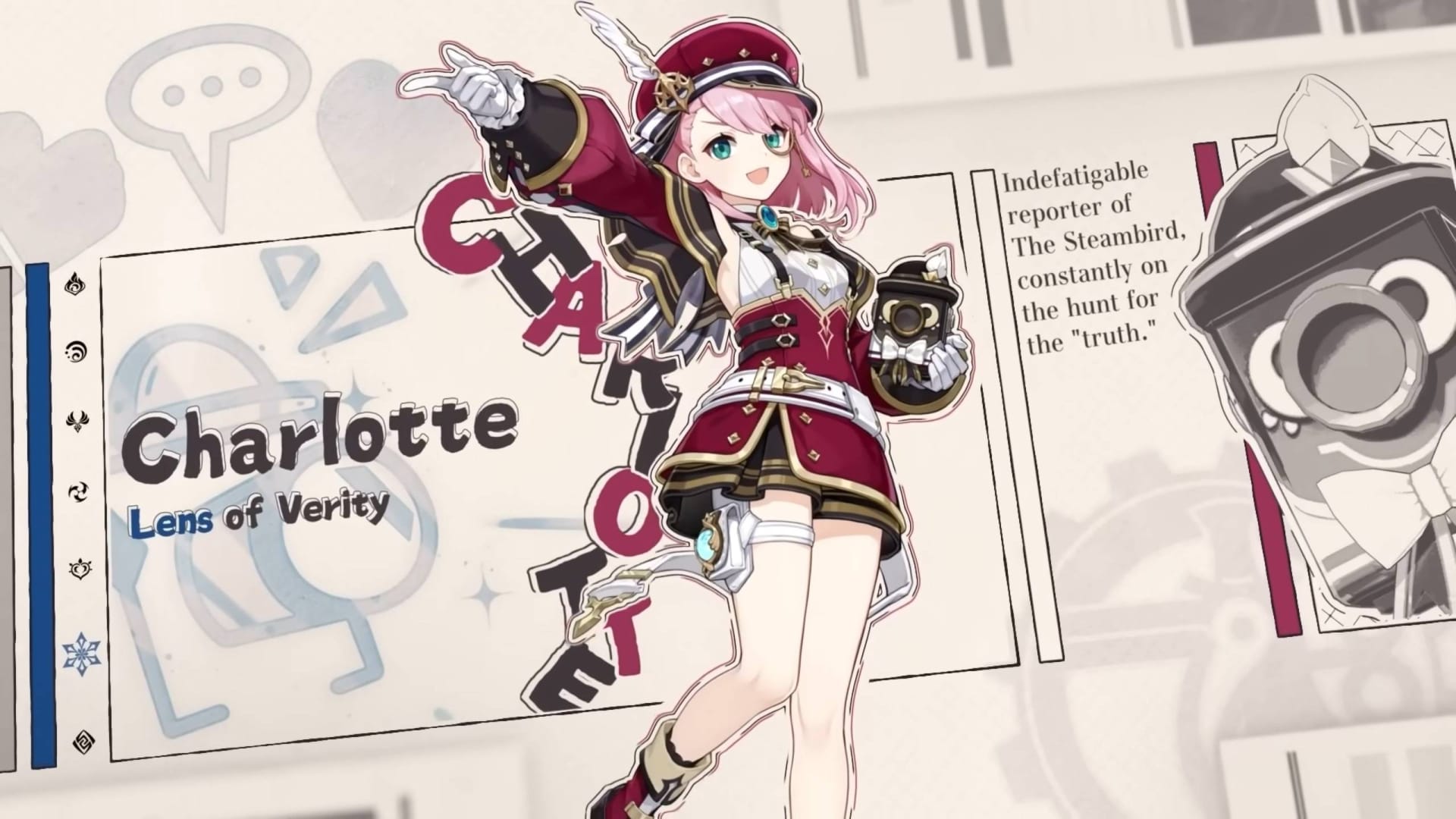 Genshin Impact Shows Off New Character Charlotte's Gameplay Ahead of Her Gacha Release