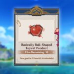 Basically Ball-Shaped Teyvat Product location guide (Image via HoYoverse)