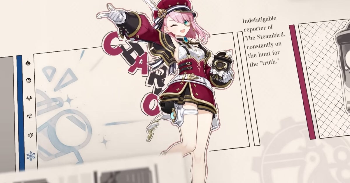 Genshin Impact Charlotte materials for ascension and talents