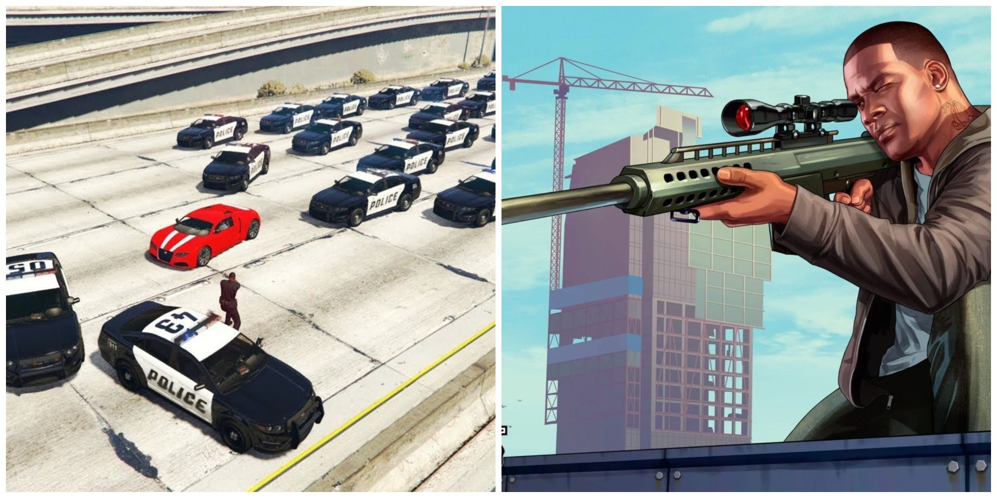 8 Best Weapons To Use In A GTA 5 Police Chase