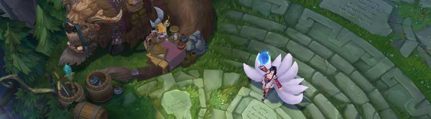 league of legends summoners rift ahri banner