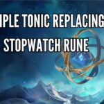 Nouveau Triple Tonic remplace Stopwatch dans League of Legends Triple Tonic Replaces Stopwatch Rune