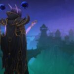Xal’atath looking at a trinket in a game-cinematic trailer for WoW's next expansion, the War Within