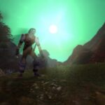 WoW Classic Rogue standing in Tirisfal Glades