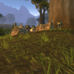 Gnolls occupy a camp in the Wetlands in WoW Classic