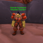 Image of an Orc class trainer in WoW Classic.