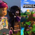 Débat animé entre les fans de Minecraft et LEGO Fortnite sur Internet Basketball icon