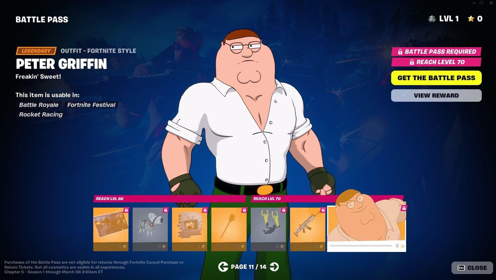 Here Are All The ‘Fortnite’ Chapter 5, Season 1 Battle Pass Skins To Earn