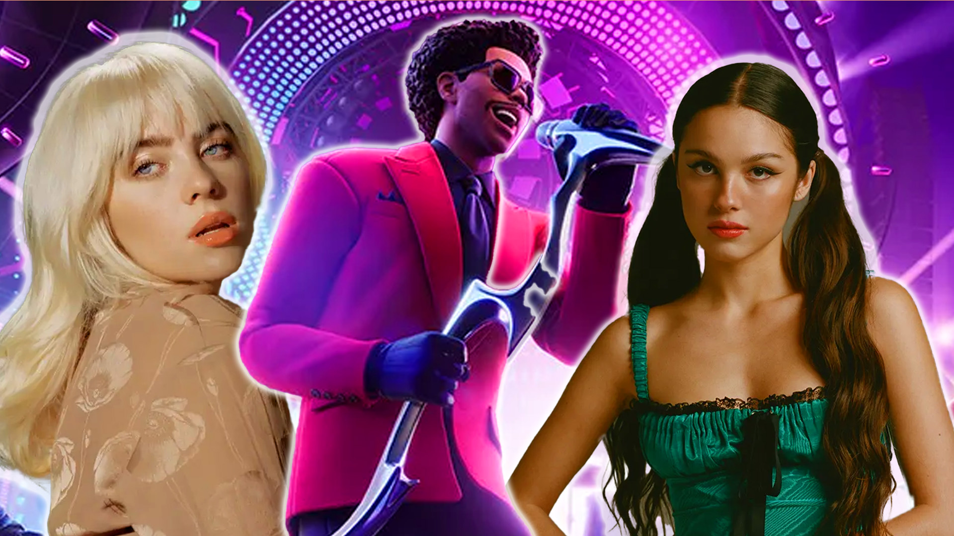 Fortnite Festival song list unveils Billie Eilish, The Weeknd tracks