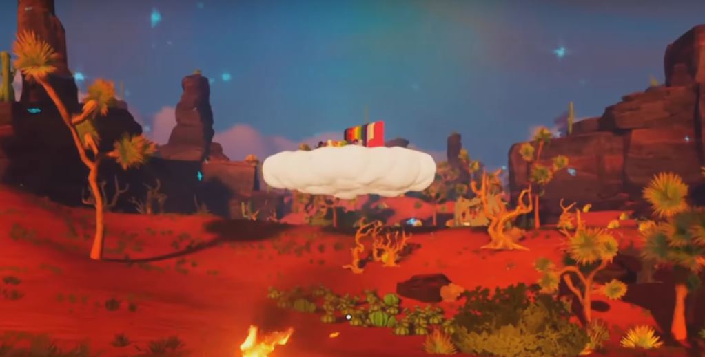 What Does The Rainbow Cloud Do In LEGO Fortnite?