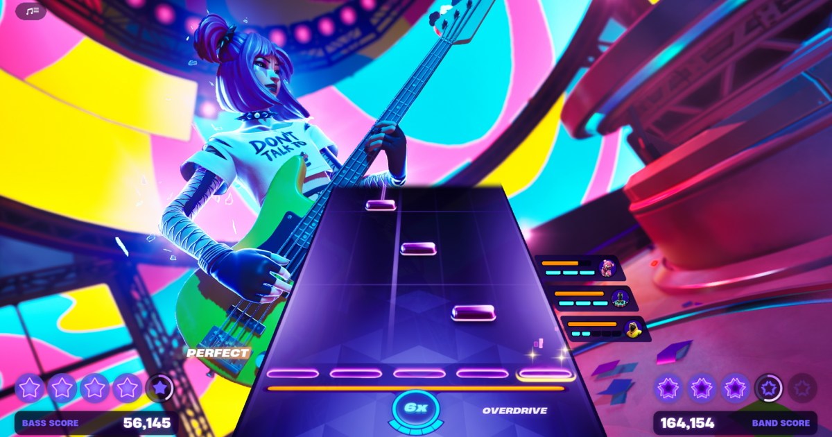 Fortnite Festival isn't the Rock Band comeback I hoped for