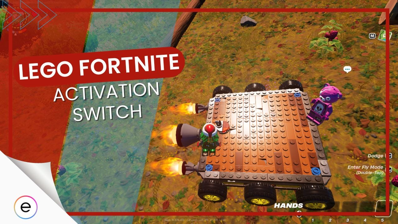 LEGO Fortnite: How To Use The Activation Switch