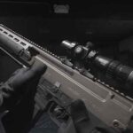 A screenshot of Warzone's MTZ Interceptor marksman rifle.