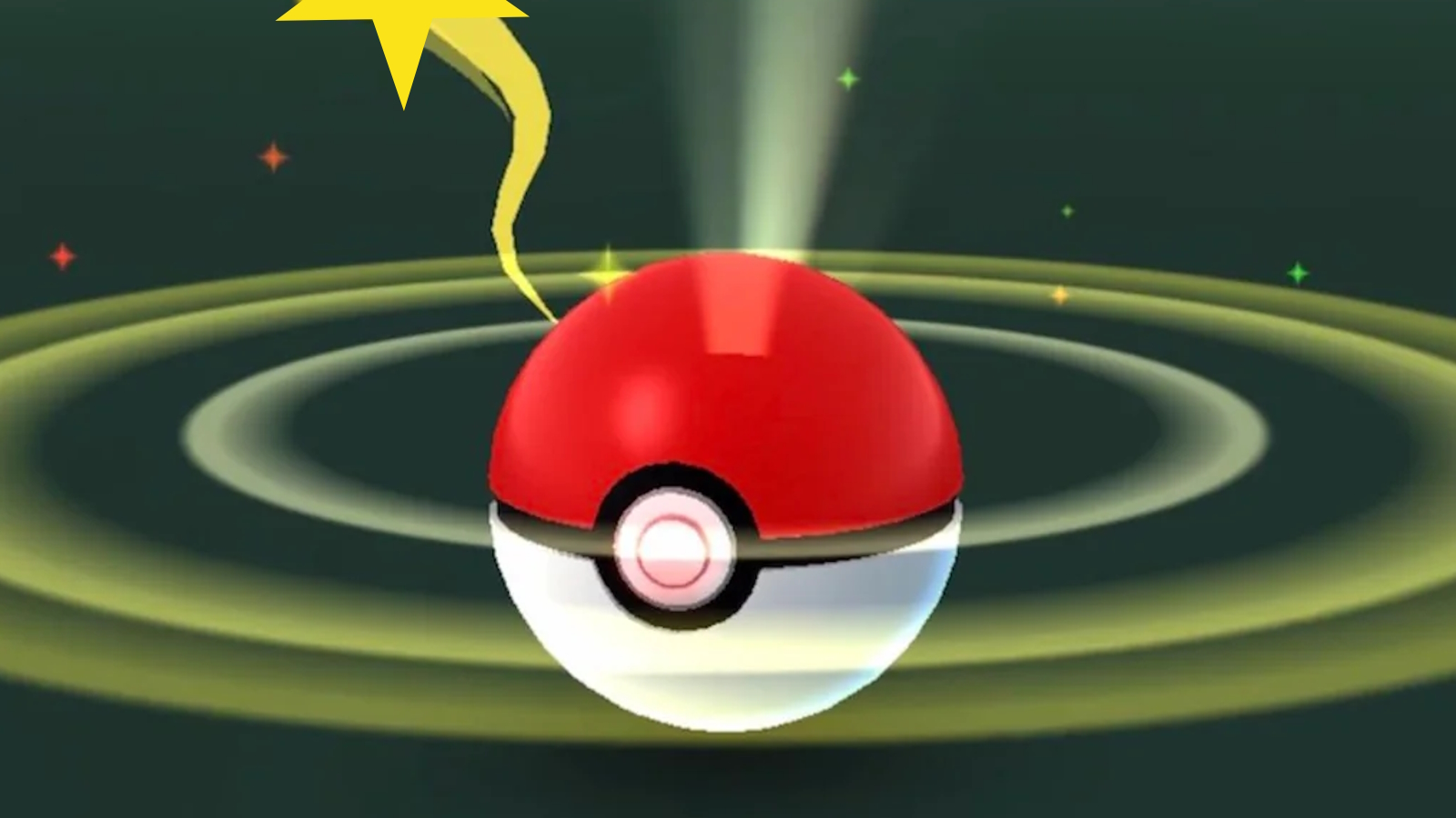 The critical catch animation from Niantic