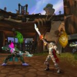 Les meilleures classes PvP de WoW Classic Saison de la Découverte World of Warcraft players fighting in a PvP brawl