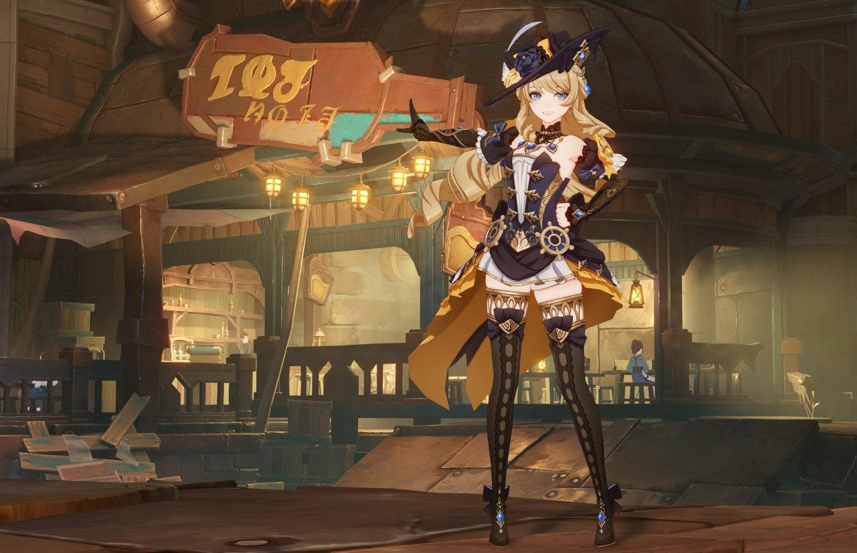Genshin Impact Navia Collected Miscellany character teaser calls in a cannonade