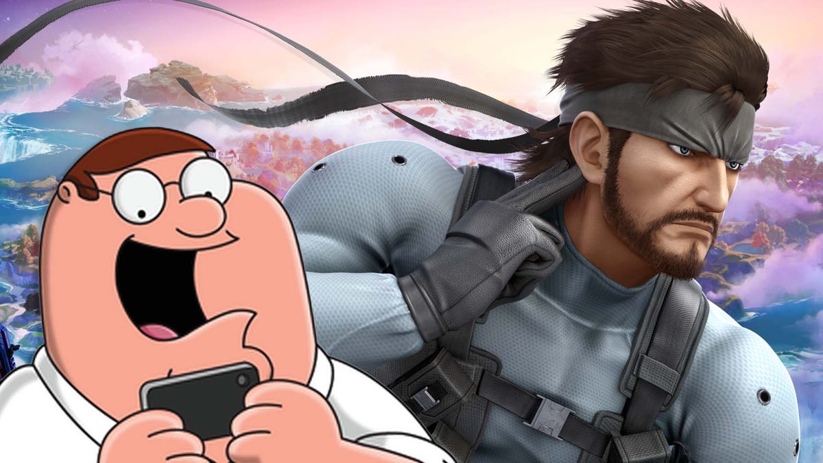 Fortnite Leak Reveals Peter Griffin And Solid Snake Skins