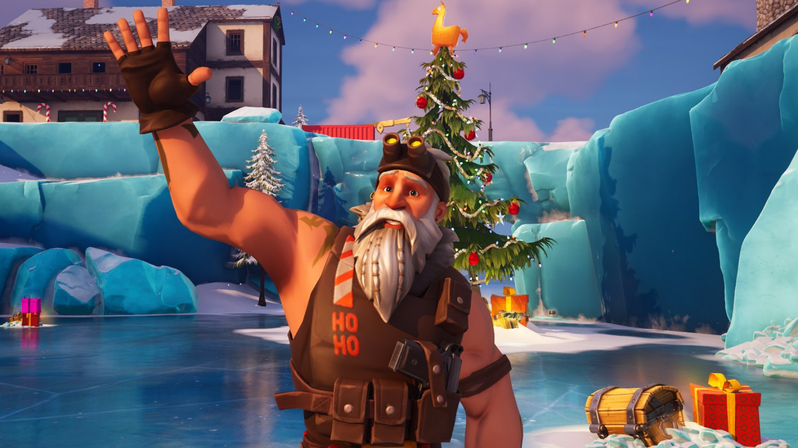 How to find Sgt. Winter and Krampus in Fortnite