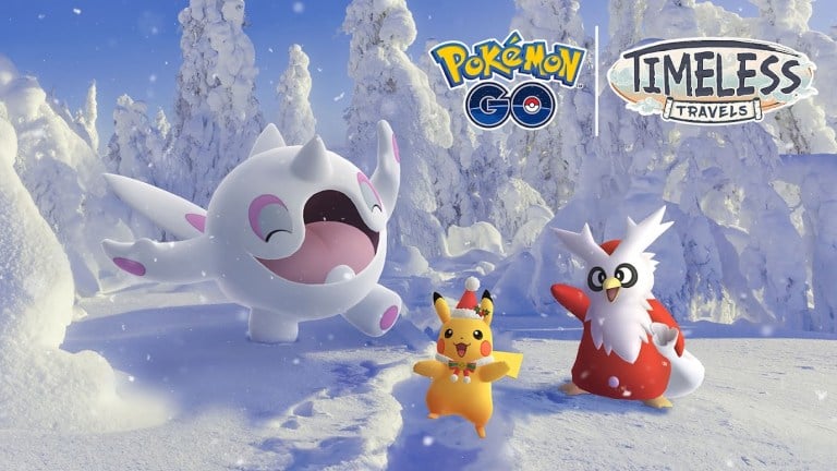 Pokemon Go Winter Holiday Part 1 Event