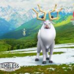 Pouvez-vous faire évoluer Stantler en Wyrdeer dans Pokémon Go? Wyrdeer standing before several Pokemon Go Raids.