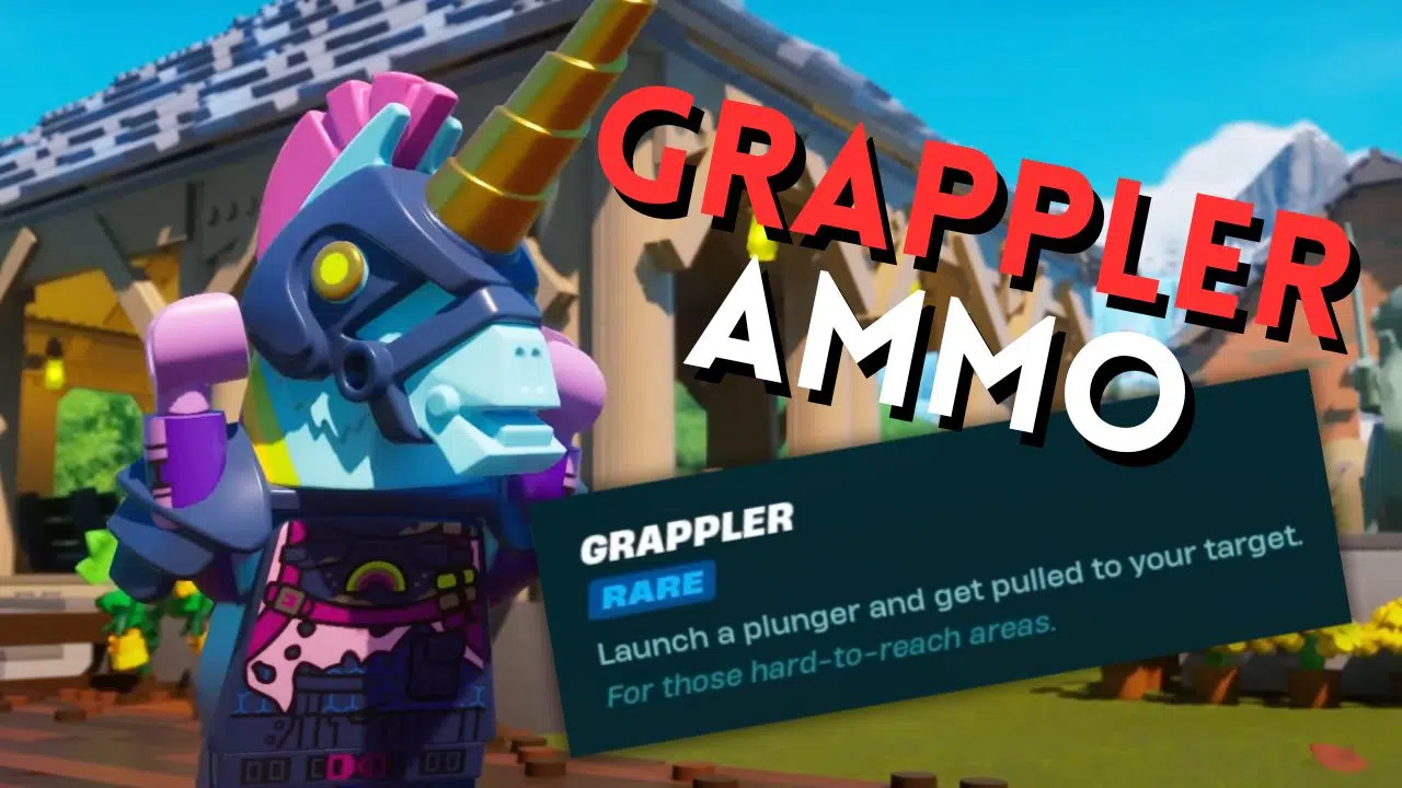Lego Fortnite Grappler Ammo - Can You Reload the Charges?