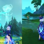 Solutions bulles Genshin Impact forêt brumeuse Genshin Impact - all Foggy Forest Path bubble puzzle solutions