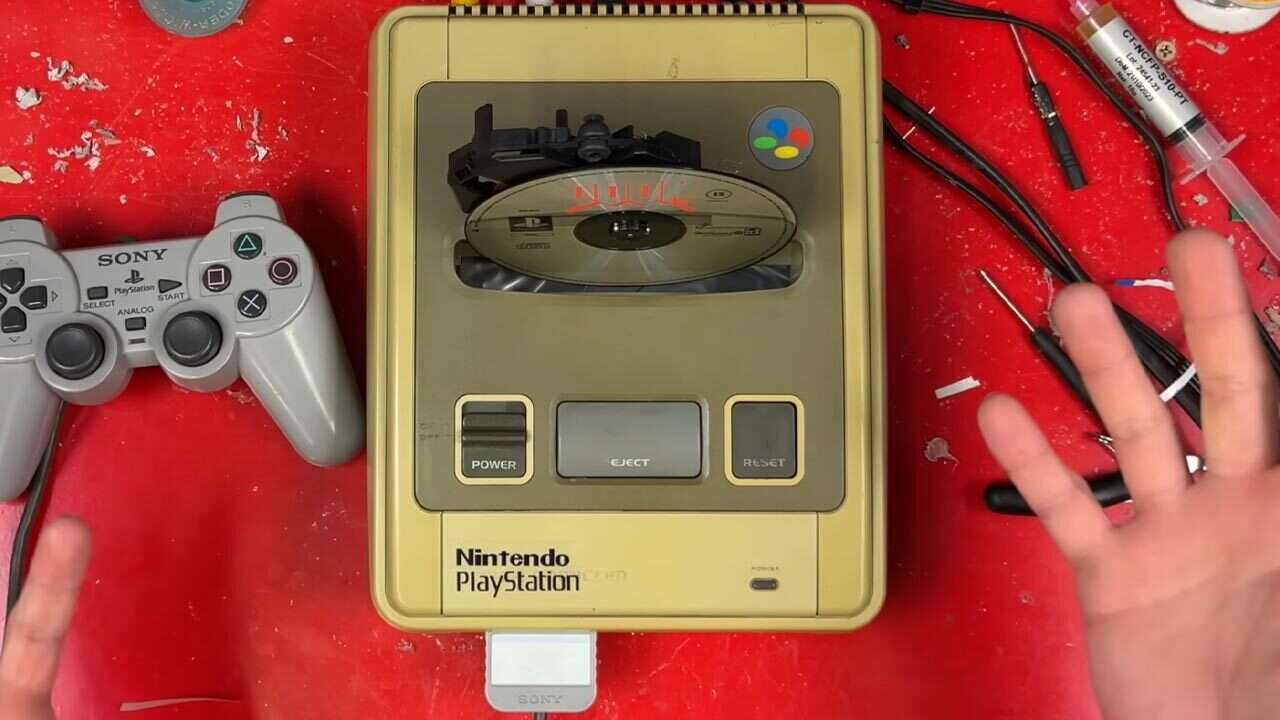 YouTuber Builds A Nintendo PlayStation, Saves $300,000