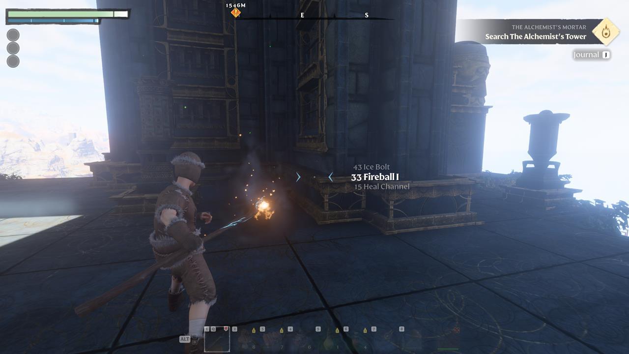 Lancer des sorts dans le jeu est similaire au tir à l'arc. La différence est que les pouvoirs magiques sont votre munition.