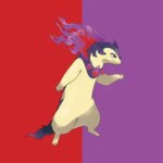 Combinaison de capacités optimales pour Typhlosion d'Hisui dans Pokémon Go Hisuan Typhlosion, a Pokemon, stands ready to battle in Pokemon Go.