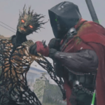 Gaia skin pulling off a finishing move on a player in MW3