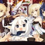 Joueurs de Genshin Impact demandent des changements pour les Offres de Paimon face aux problèmes de bannière 4 étoiles Paimon with characters from Genshin Impact