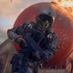 Les armes les plus rapides à éliminer dans CoD Warzone, classées An operator from MW3 sprinting while a giant orb rises in the background.