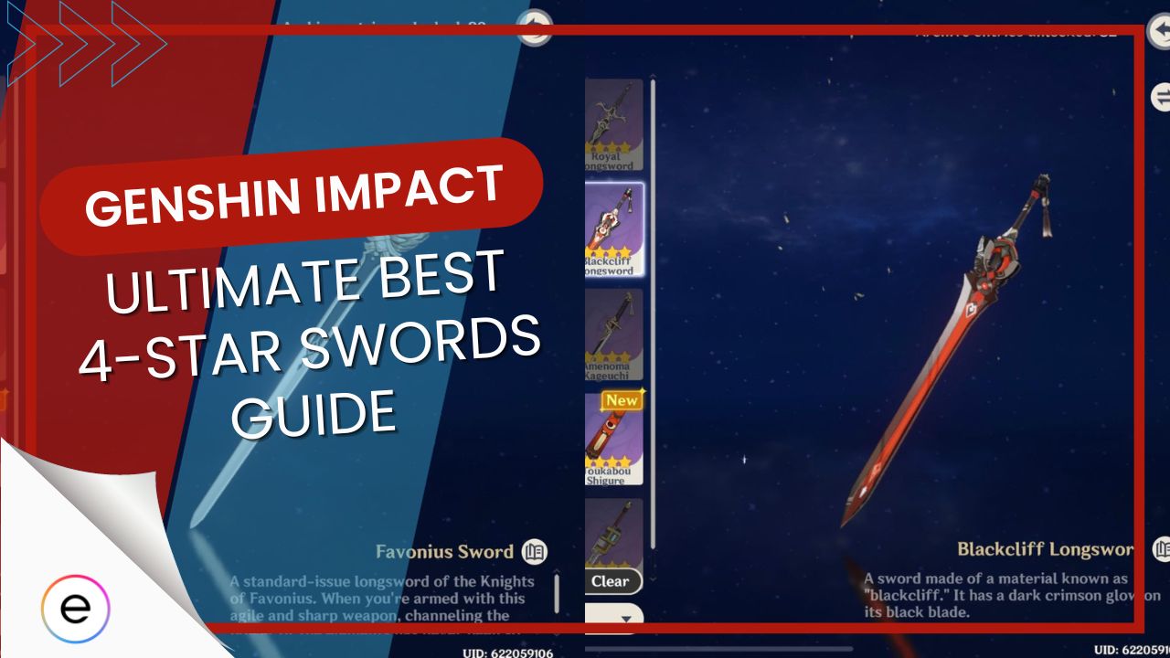 Genshin Impact: The BEST 4-Star Swords