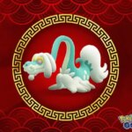Drampa spotlighted for Pokemon Go's Lunar New Year 2024 event.