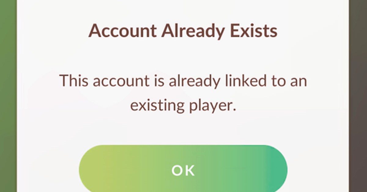 Pokemon Go: Pokemon Trainer Club Link Account Already Exists Error Fix