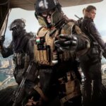 Call of Duty Warzone poster featuring three operators