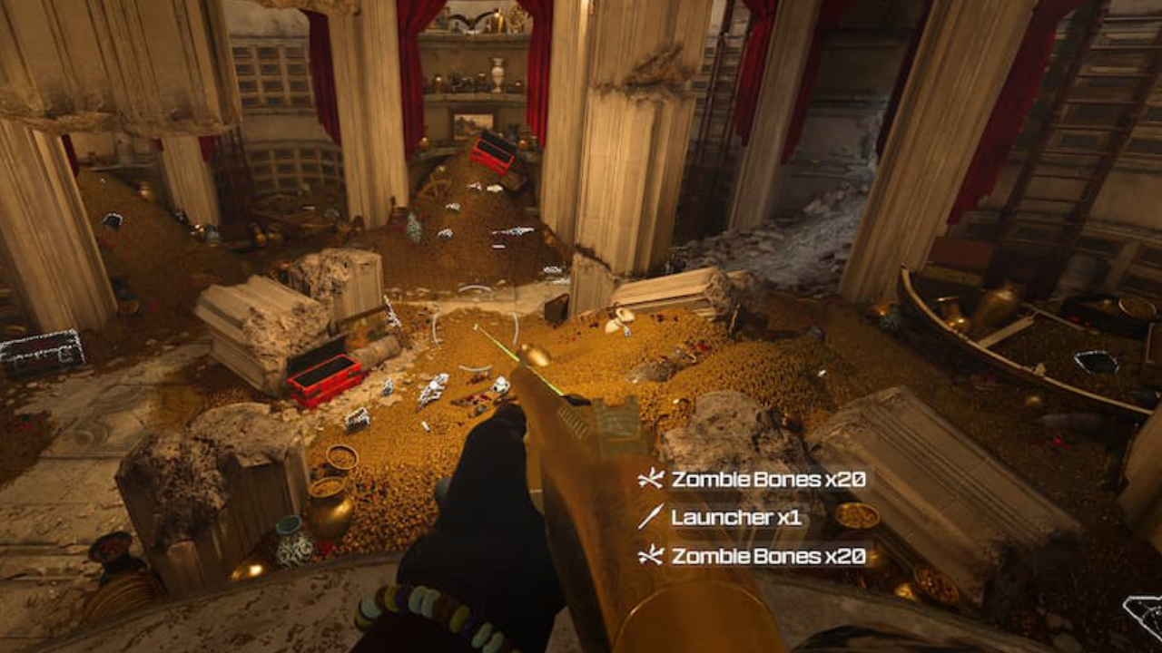 Vault throne room easter egg warzone fortune's keep