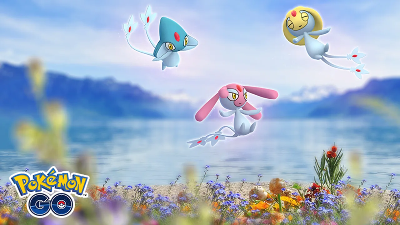 pokemon go get uxie mespirit azelf