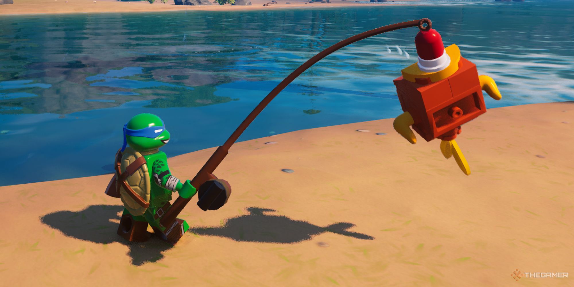 How To Complete The Try Fishing Quests In Lego Fortnite