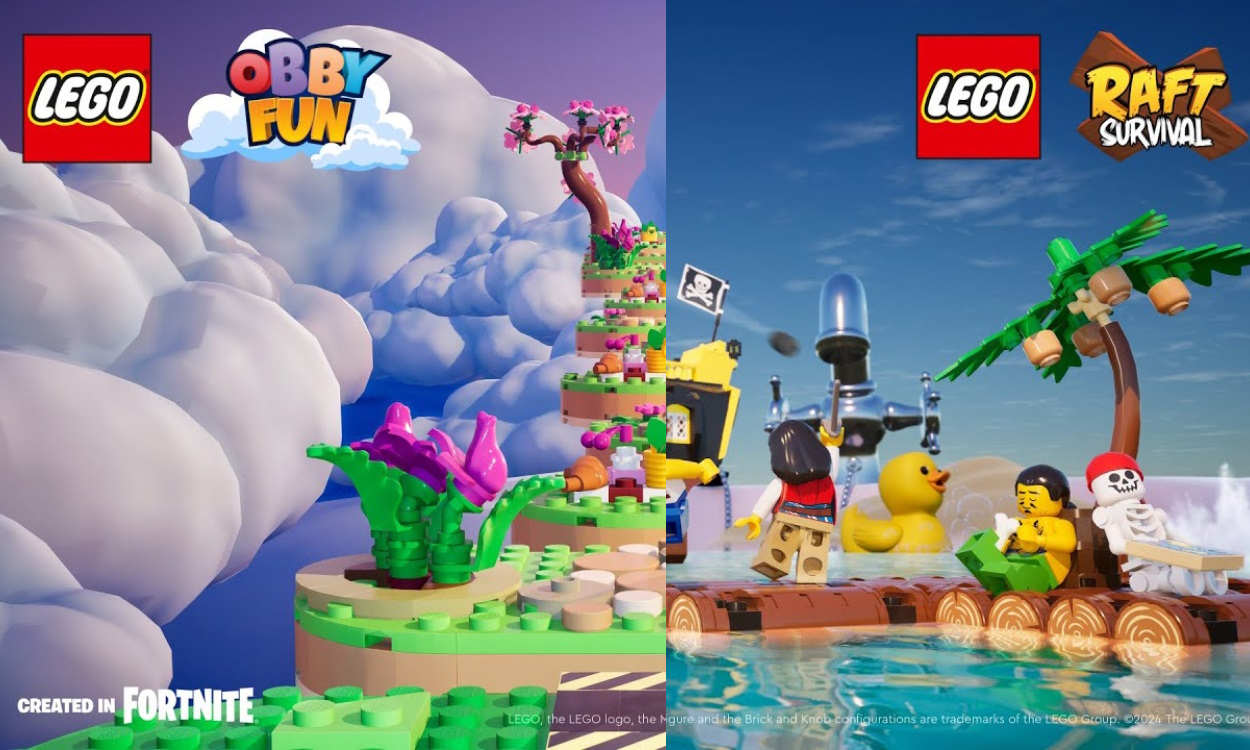 LEGO Fortnite two new islands cover