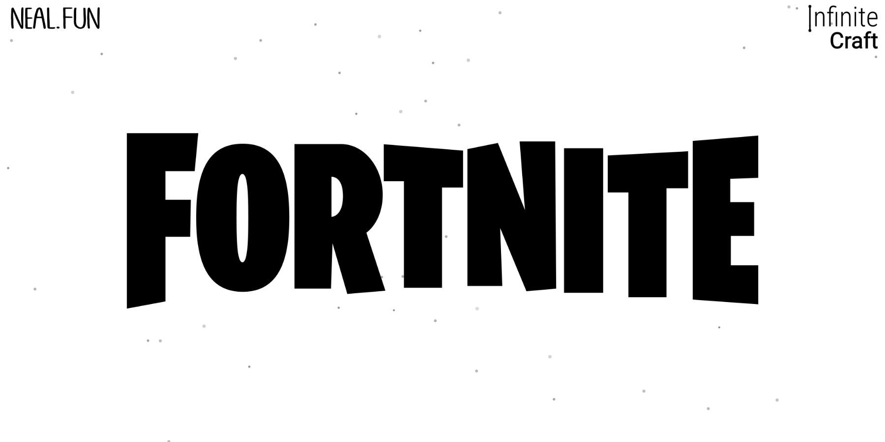Infinite Craft: How to Make Fortnite