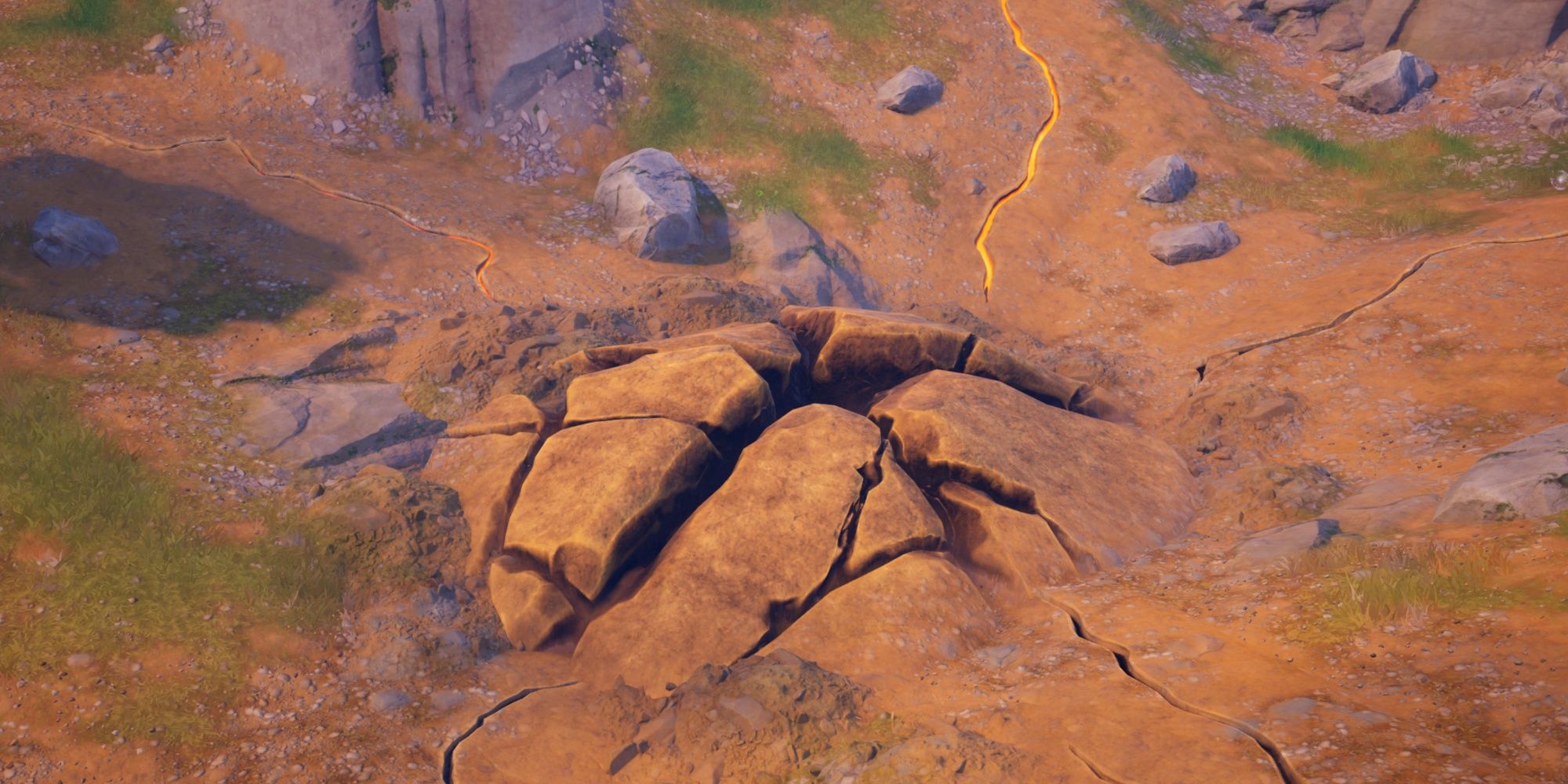 When is the Titan Hand Coming Out of the Ground in Fortnite?