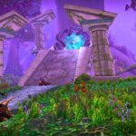 purple zone with blue dream portal in WoW Sod Phase 3